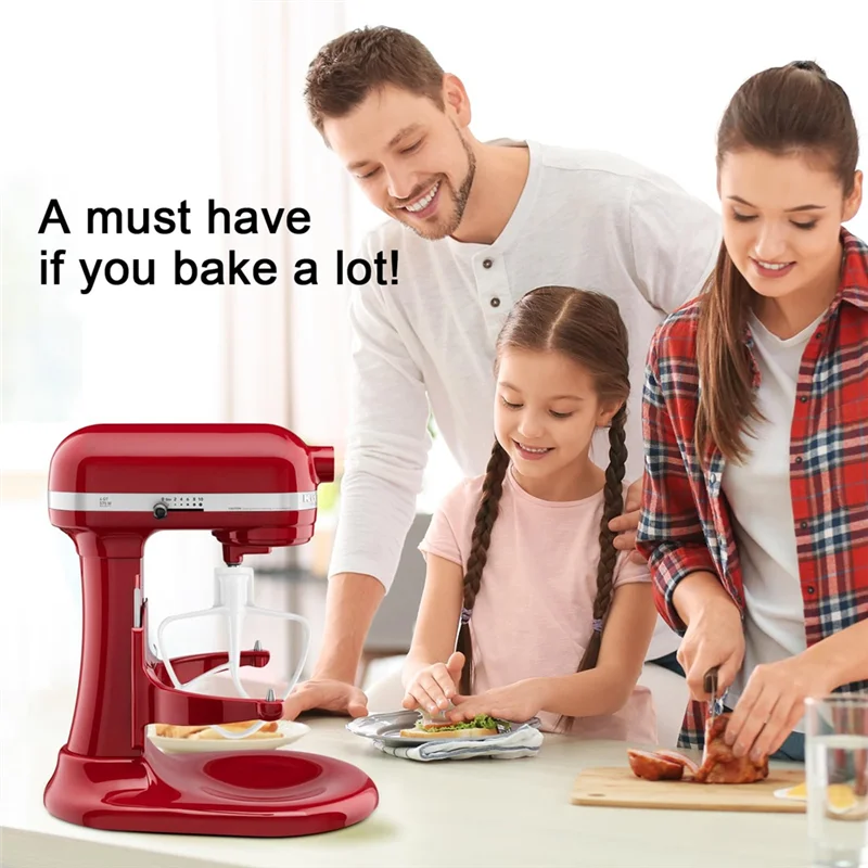 A01V-K45B Gecoate platte klopper voor Kitchenaid-mixer, voor Kitchen Aid Mixer-accessoire Kitchenaid Mixer-opzetstukken Kitchenaid