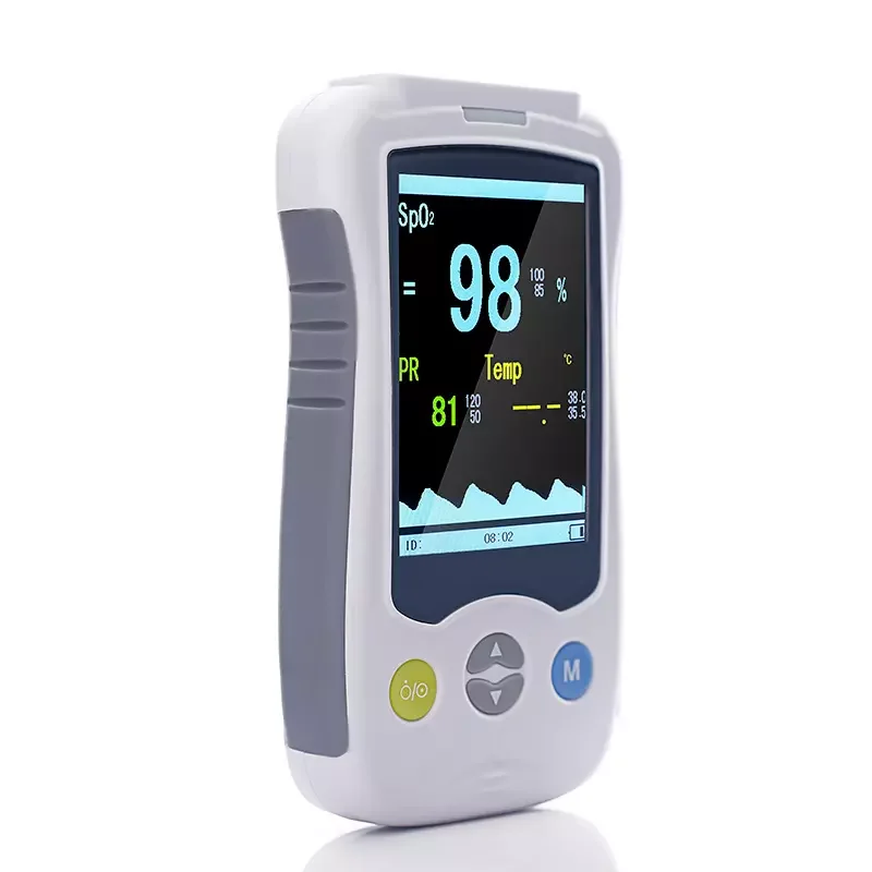 2.4 Inch LCD Portable Handheld Spo2 Probe Veterinary Equipment Vet Pulse Oximeters For Animal