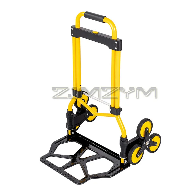 6 Wheel Climbing Stairs Shopping Cart Folding Hand Truck Upgraded Trolley Luggage Cart Pull Truck For The Elderly Buy Vegetables