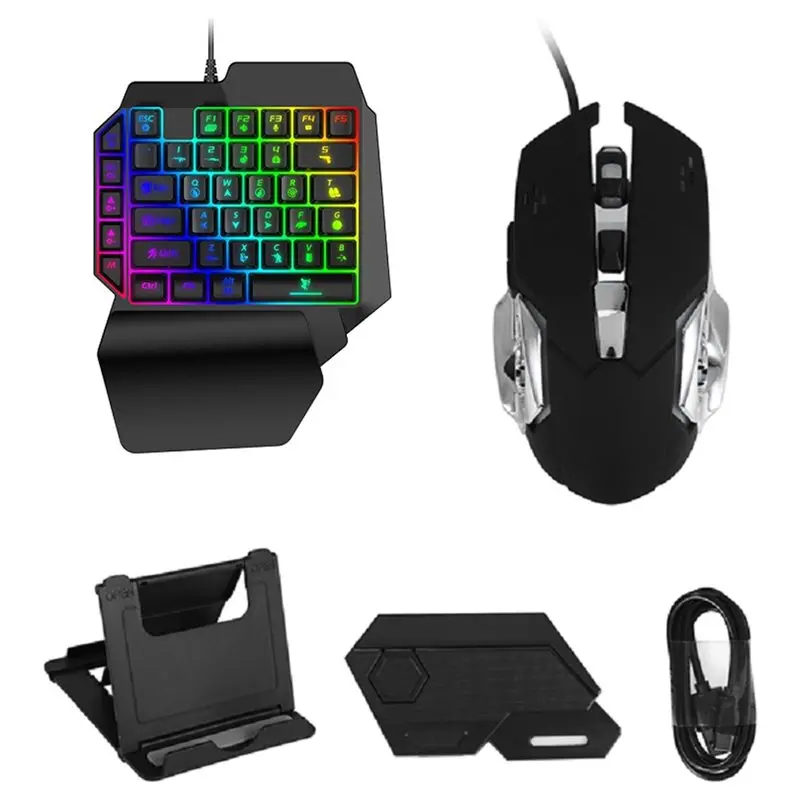 

Адаптер-конвертер ABKI-Mix SE для мыши и клавиатуры, беспроводной Bluetooth-контроллер для мобильных игр, совместимый с PUBG, для Android и ноутбуков