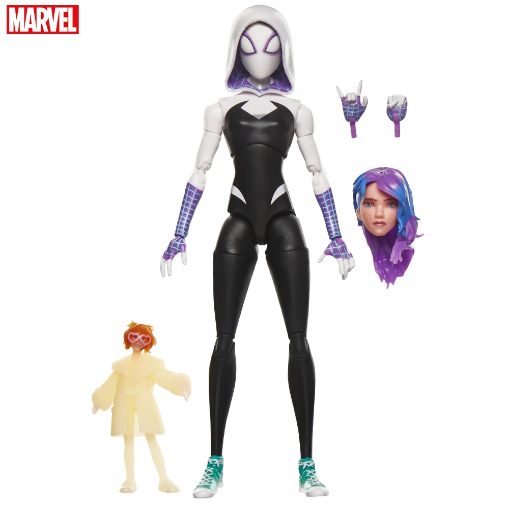 

Marvel Legends Series Spider-Gwen, Spider-Man: Across The Spider-Verse Collectible 6 Inch Action Figure