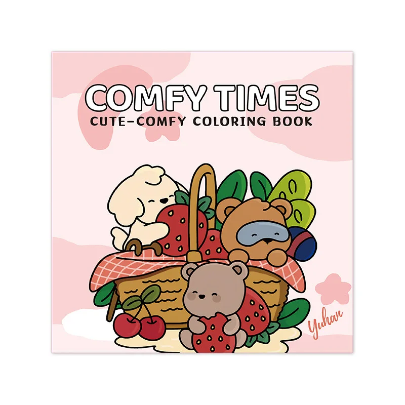 Cute Cartoon Learning Drawing Coloring Book, Can DIY Student Art Drawing Coloring Book