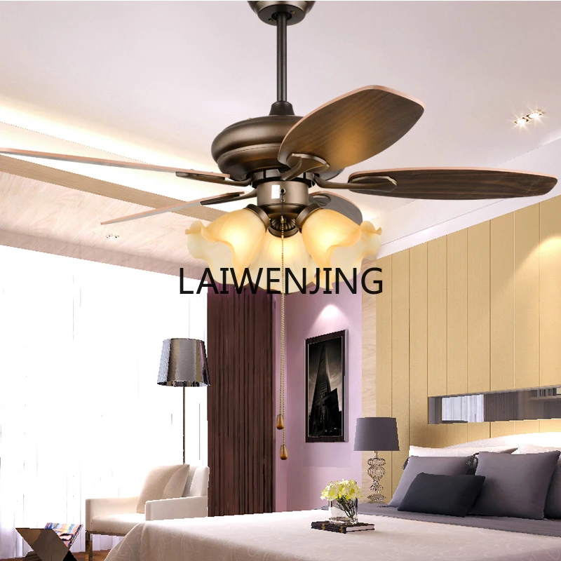 SGF brown dining room fan ceiling fan lighting