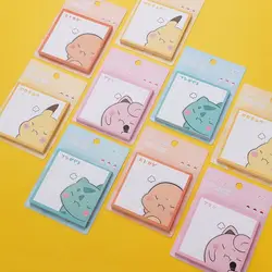 Pokémon Pikachu post-it notes are sticky N times stickers cute sticky notes stickers high-value tearable stickers note stickers