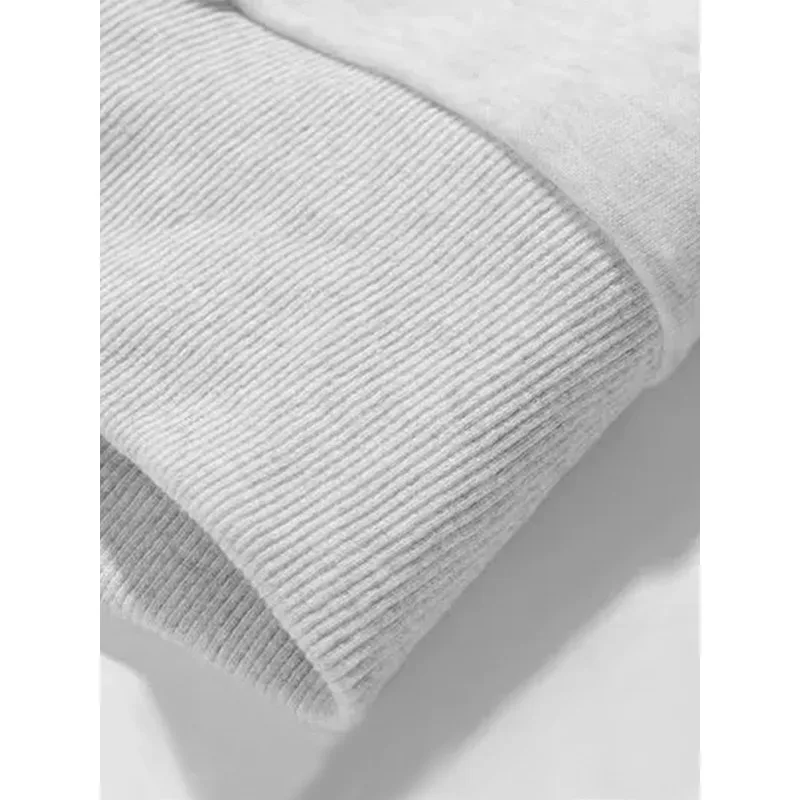 كارتون الشارع الأمريكي - بلوفر صوف بغطاء للرأس بأكمام طويلة مطبوع عليه ميكي مضحك من ديزني للنساء والرجال للزوجين في الخريف #5