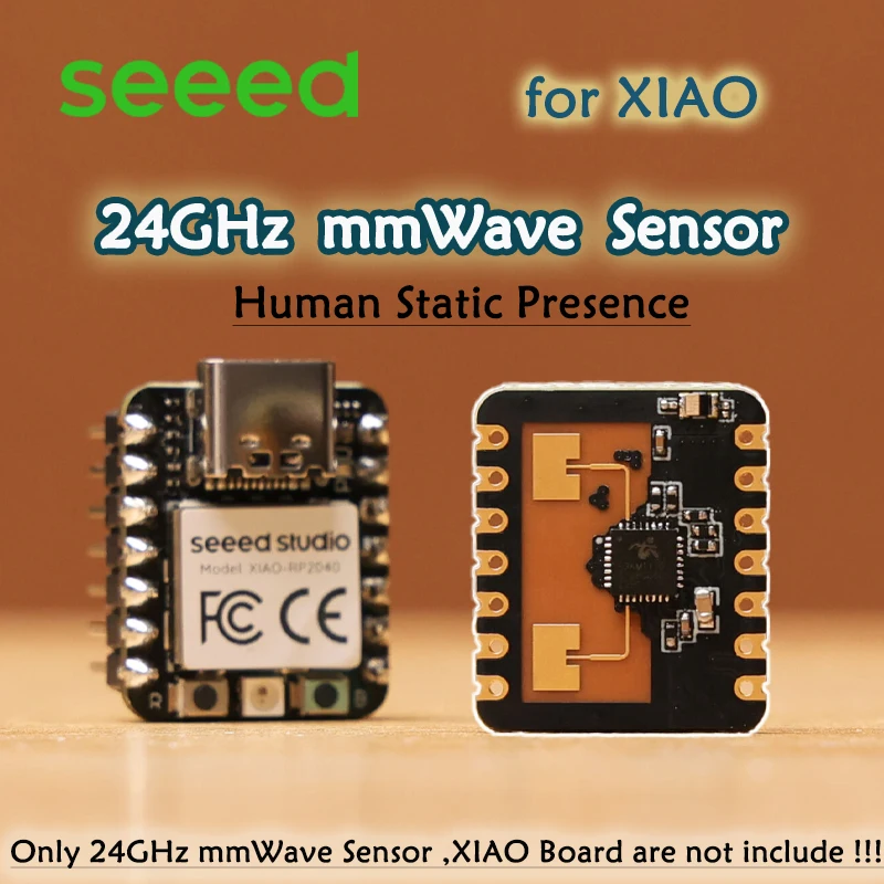 Seeed 24GHz MMWave Sensor, Home Assistant, ESPHome for XIAO - Human Static Presence - FMCW, Arduino Support