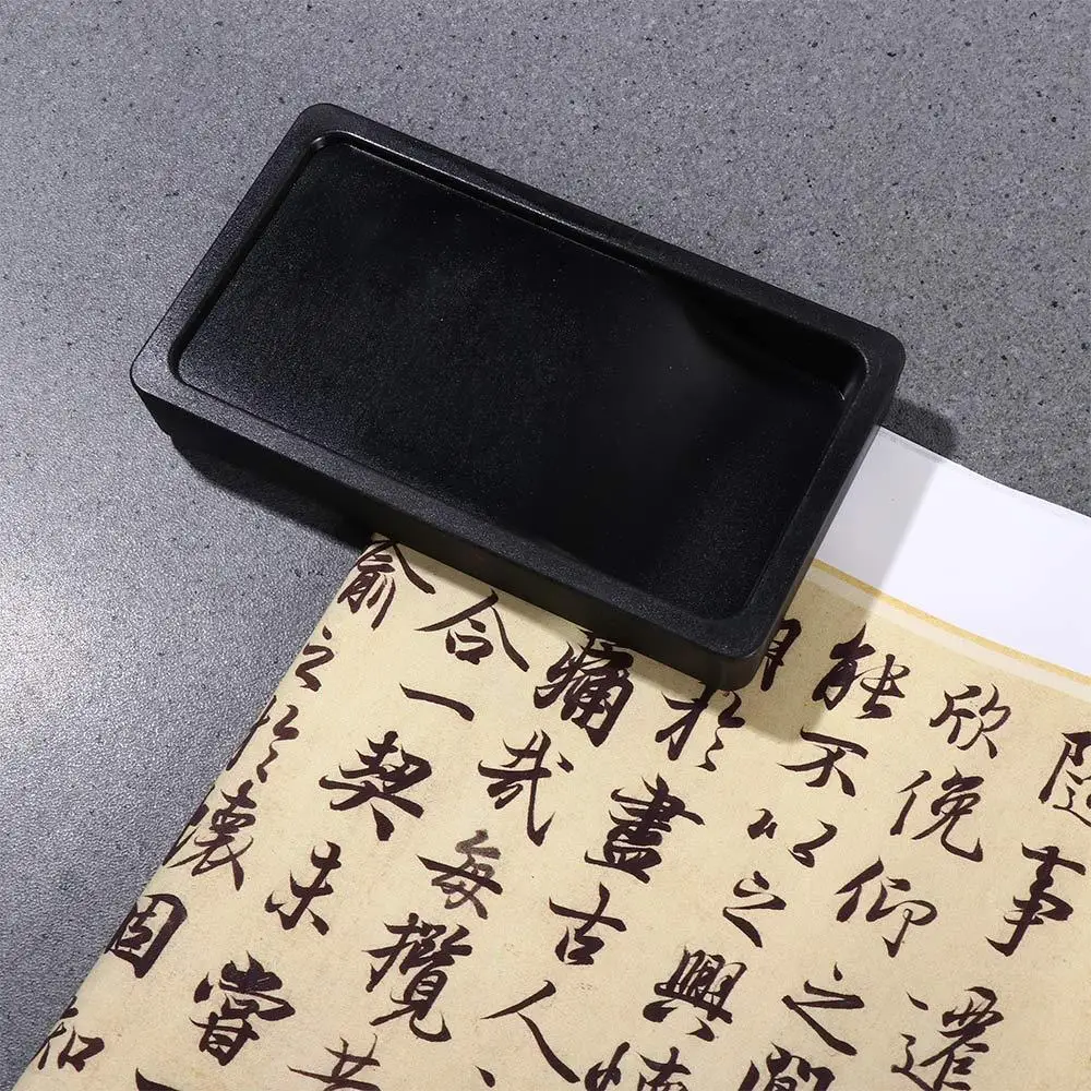 Artist Professional Painting Writing Multi-function Two-sided Calligraphy Inkstone Calligraphy Inkwell Chinese Brush Inkslab