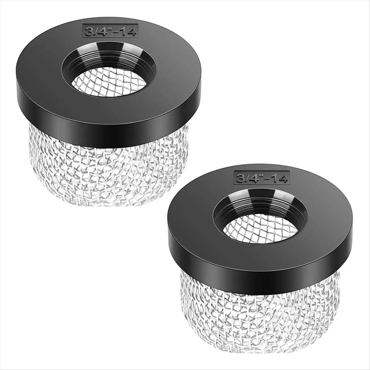 *N21R Mesh Aerator Screen Strainer for Livewell Pump, for 3/4 Inch - 14 Female Thread,Enhancing Filtering and Aeration