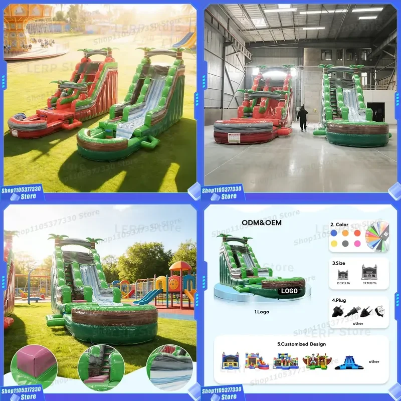 Kids Inflatable Water Slide Commercial Inflatable Water Slide Inflatable with Slide for Water Play