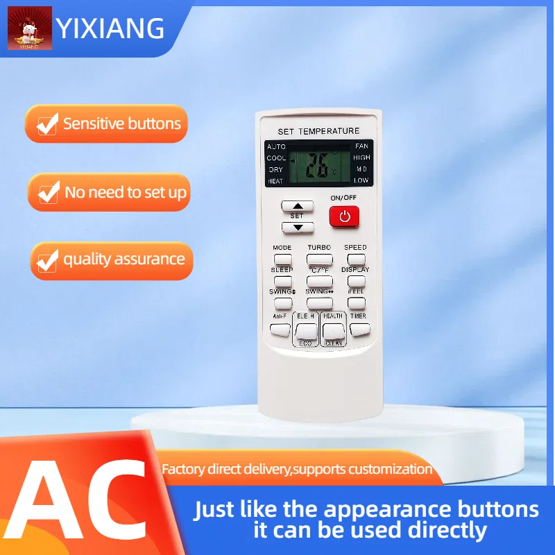 Remote Control fit for AUX Air Conditioner AC A/C Remote Control YKR-H/002E YKR-H/006E YKR-H/101 EYKR-H/102E YKR H/102E