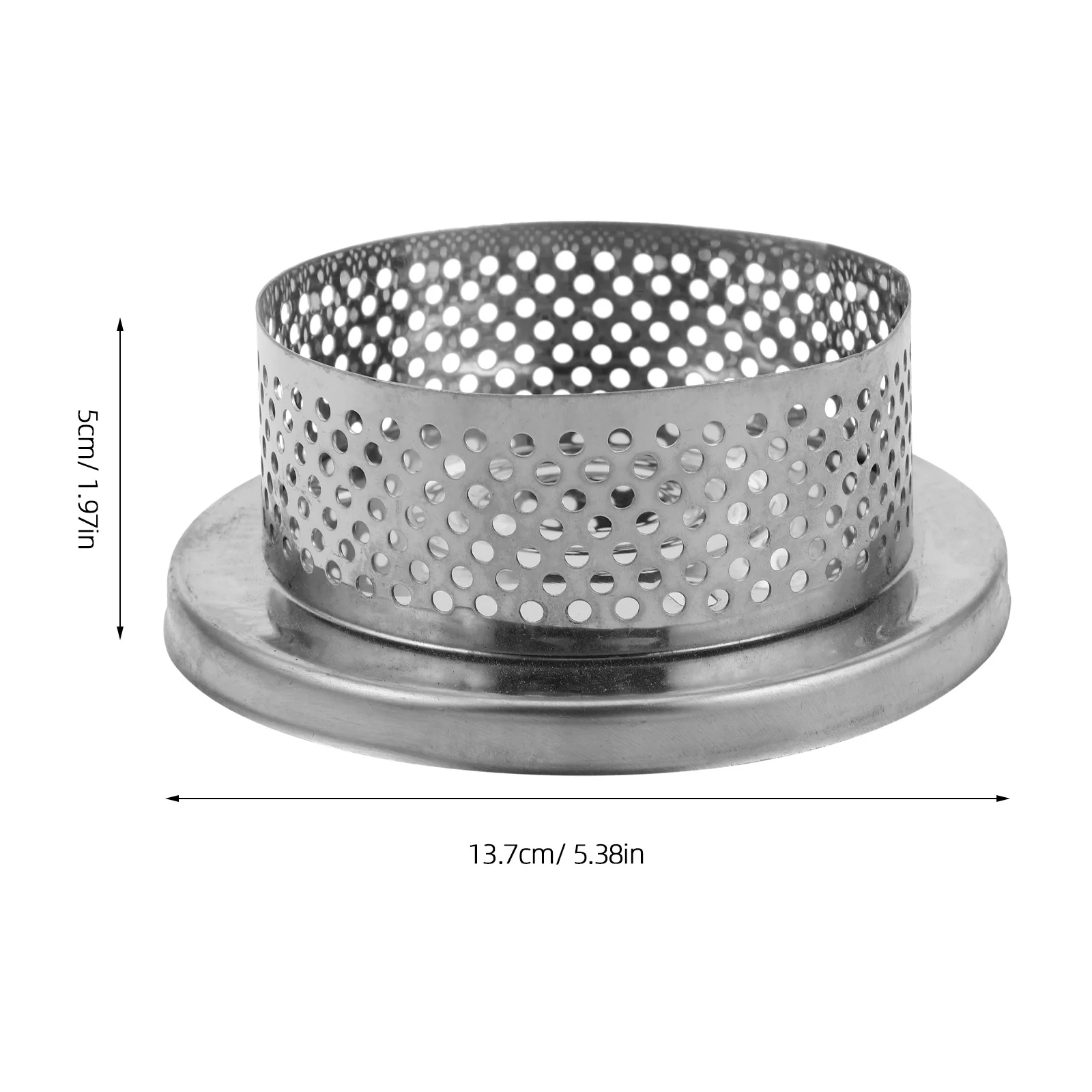 Водяной насос из нержавеющей стали, сетчатая крышка, основание погружного насоса, легко очищаемый многоразовый аэратор с мелкой сеткой, промышленный