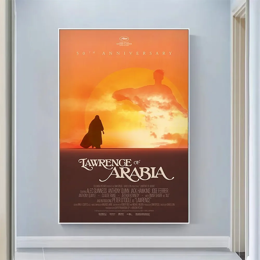 V2051 Lawrence of Arabia (6) Vintage Classic Movie Wall Silk Cloth HD Poster Art Home Decoration Gift