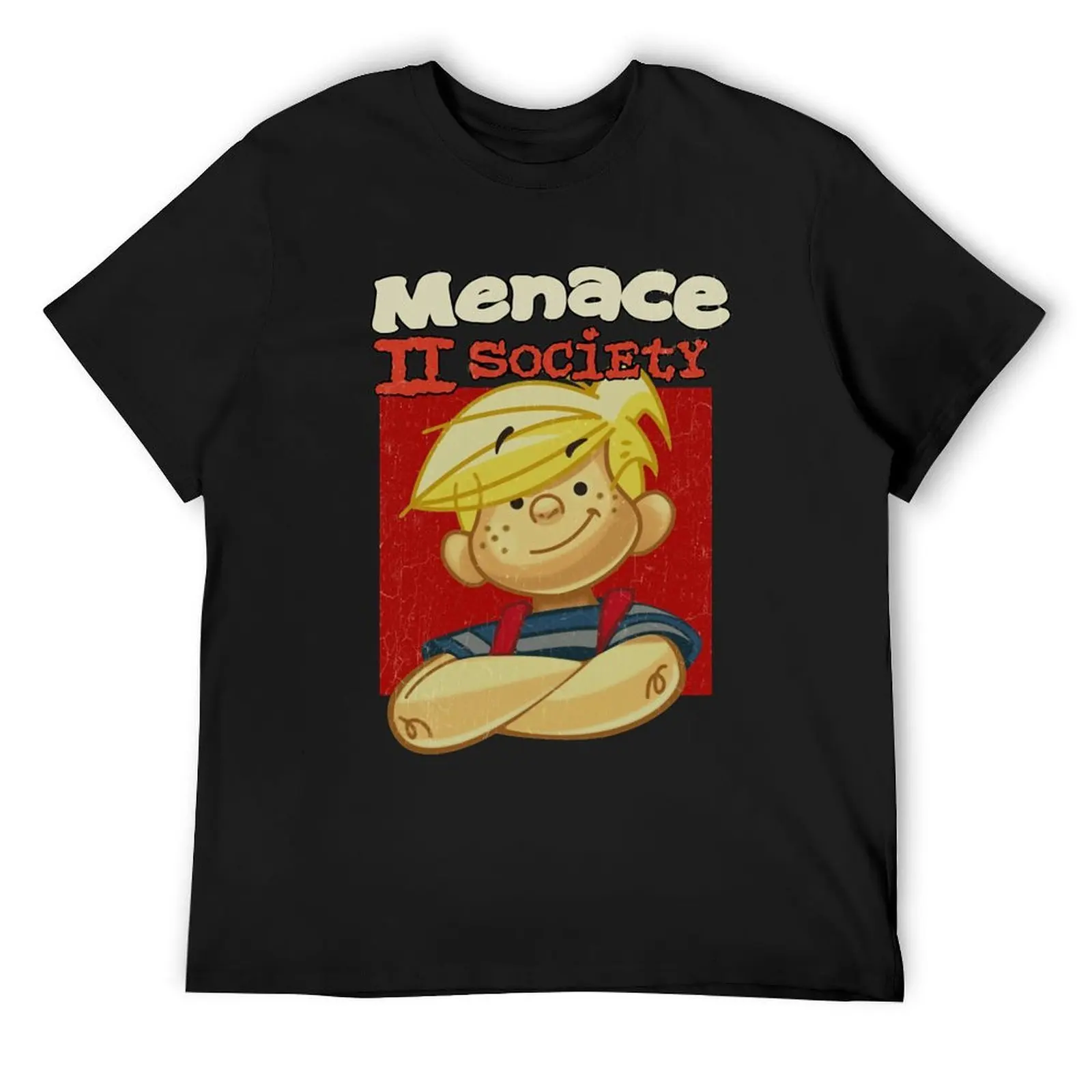 

Menace II Society Fresh Art T-Shirt cotton man t-shirts funny meme t-shirts cotton graphic tees tops shirts men