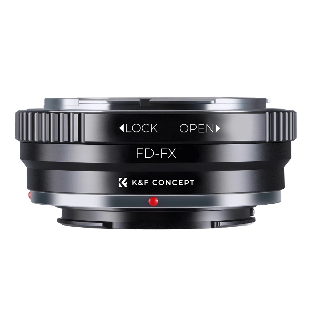 K&F Concept FD-FX Lens Adapter Ring for Canon FD Mount Lens to Fujifilm FX Mount Cameras for Fuji X-A1, X-A2 X-A3 X-E1 X-E2 X-E3