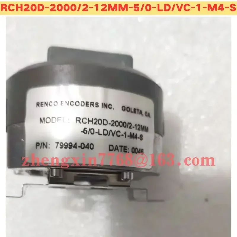 Used Encoder RCH20D-2000/2-12MM-5/0-LD/VC-1-M4-S Normal Function Tested OK