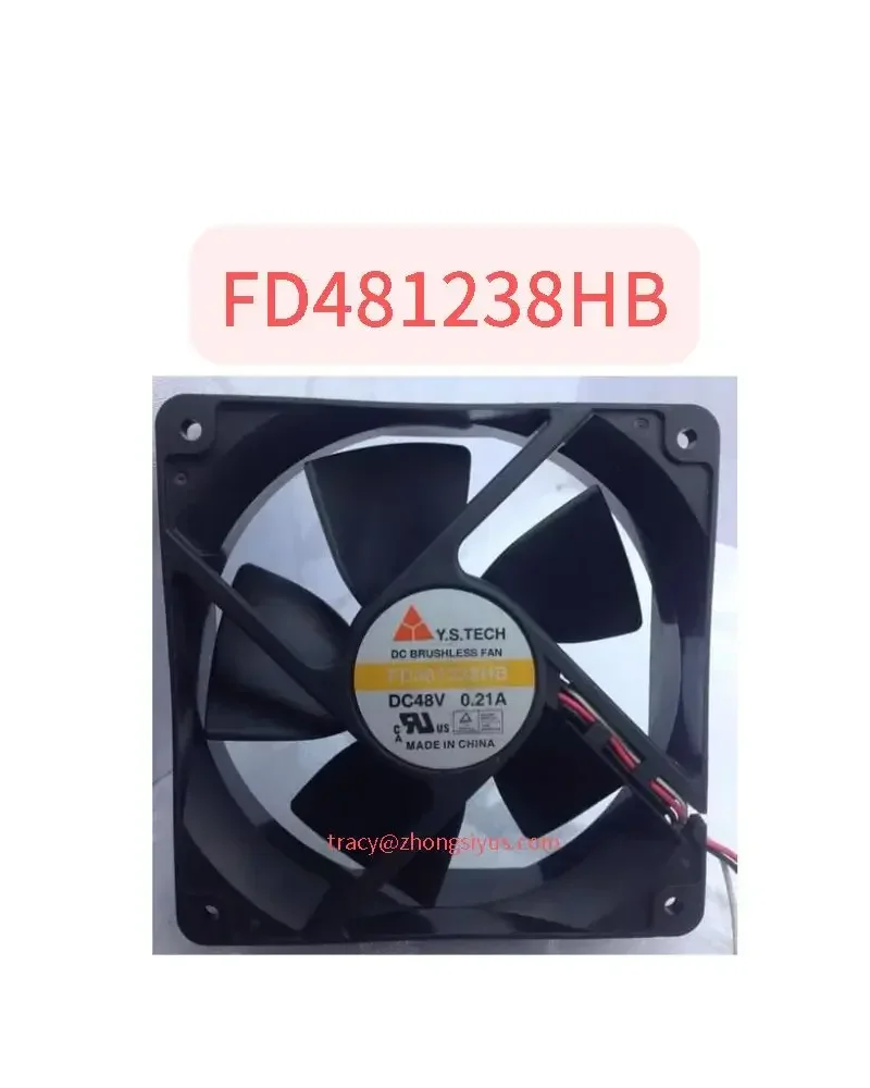 New FD481238HB 48V 0.21A 12CM/cm 12038 Server Fan