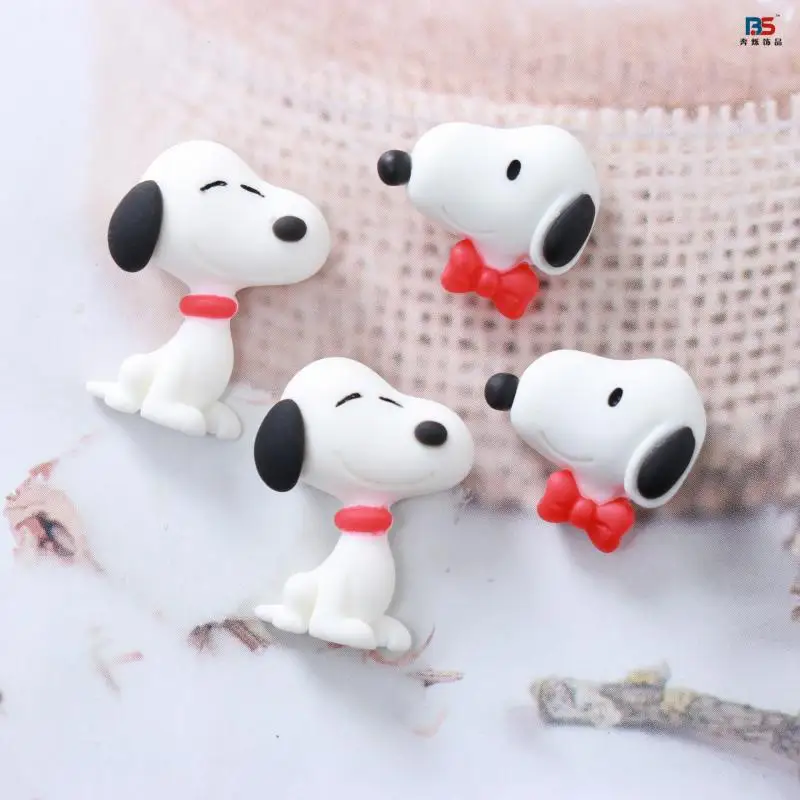 

Resin Accessories Snoopy Anime Cartoon Manicure Patch Hair Car Accessories Phone Case Patch Diy Child Material Bag Ornament Gift