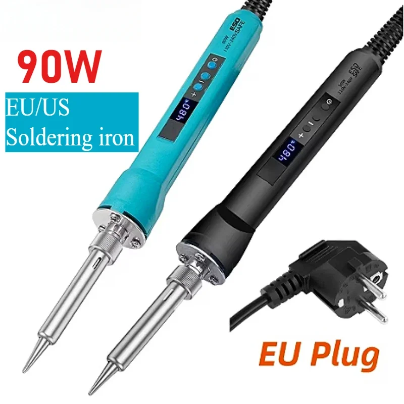 Adjustable temperature 90W internal heating constant temperature electric soldering iron welding electric soldering iron pen