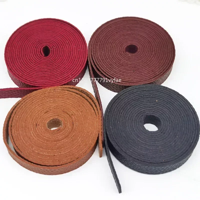 4.5Meters DIY Leather Crafts Straps Strips for Leather Accessories Belt Handle Crafts Making 1.5/2.5cm Wide Durable Sturdy