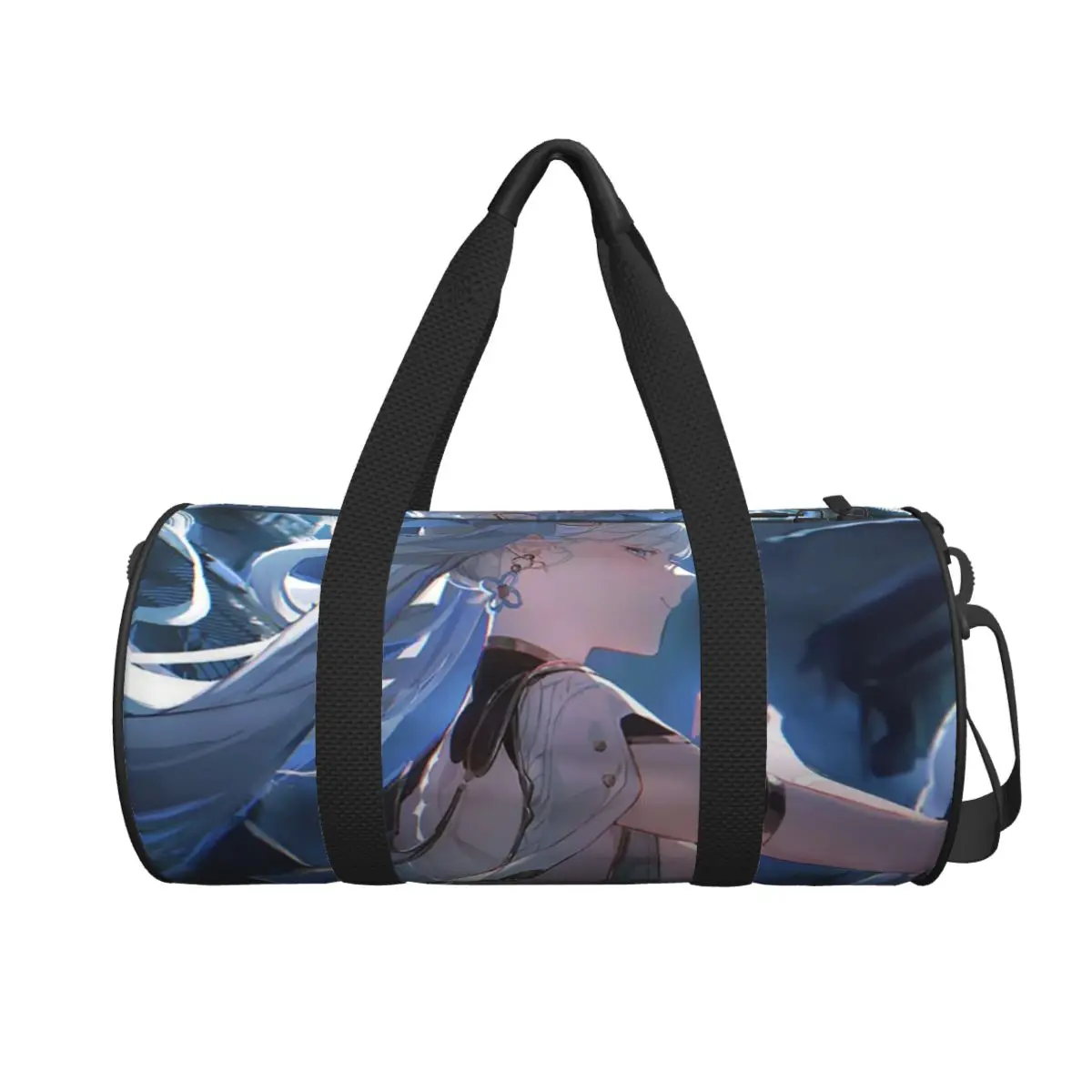 

Jinhsi Wuthering Waves Большая спортивная сумка Водонепроницаемая дорожная сумка Duffle Сумки Сумка для фитнеса