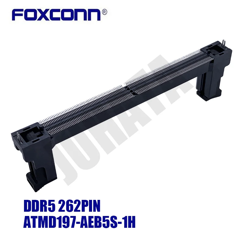

262pin DDR5 Foxconn ATMD197-AEB5S-1H DDR5 262P Vertical SMD Memory Card Slot Connector DDR5 memory slot 262PIN