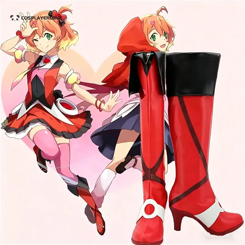 

Macross Delta Freyja Wion Cosplay Shoes Boots Halloween Carnival Shoes