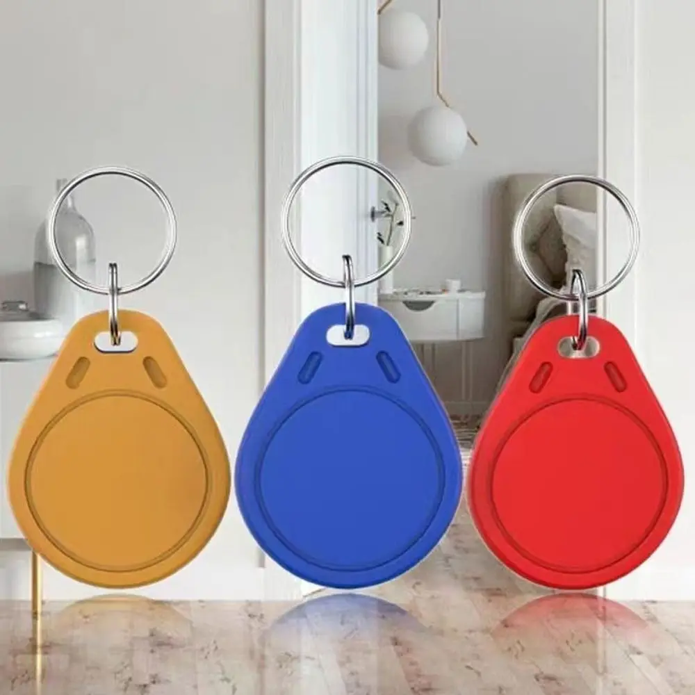 20pcs RFID IC Keyfobs Access Control 0 Sector Modifiable Smart Chip Induction Elevator Card Waterproof Rewritable