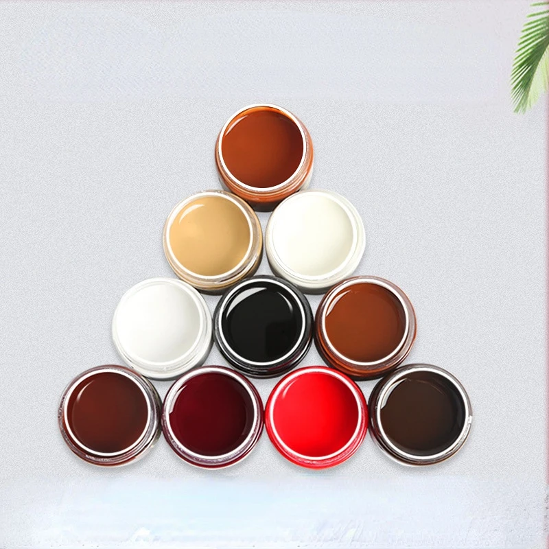 

50ML Leather Complement Cream Smooth Leather Refurbishment Dyeing Repair Complement Color Shoe Polish Supplies