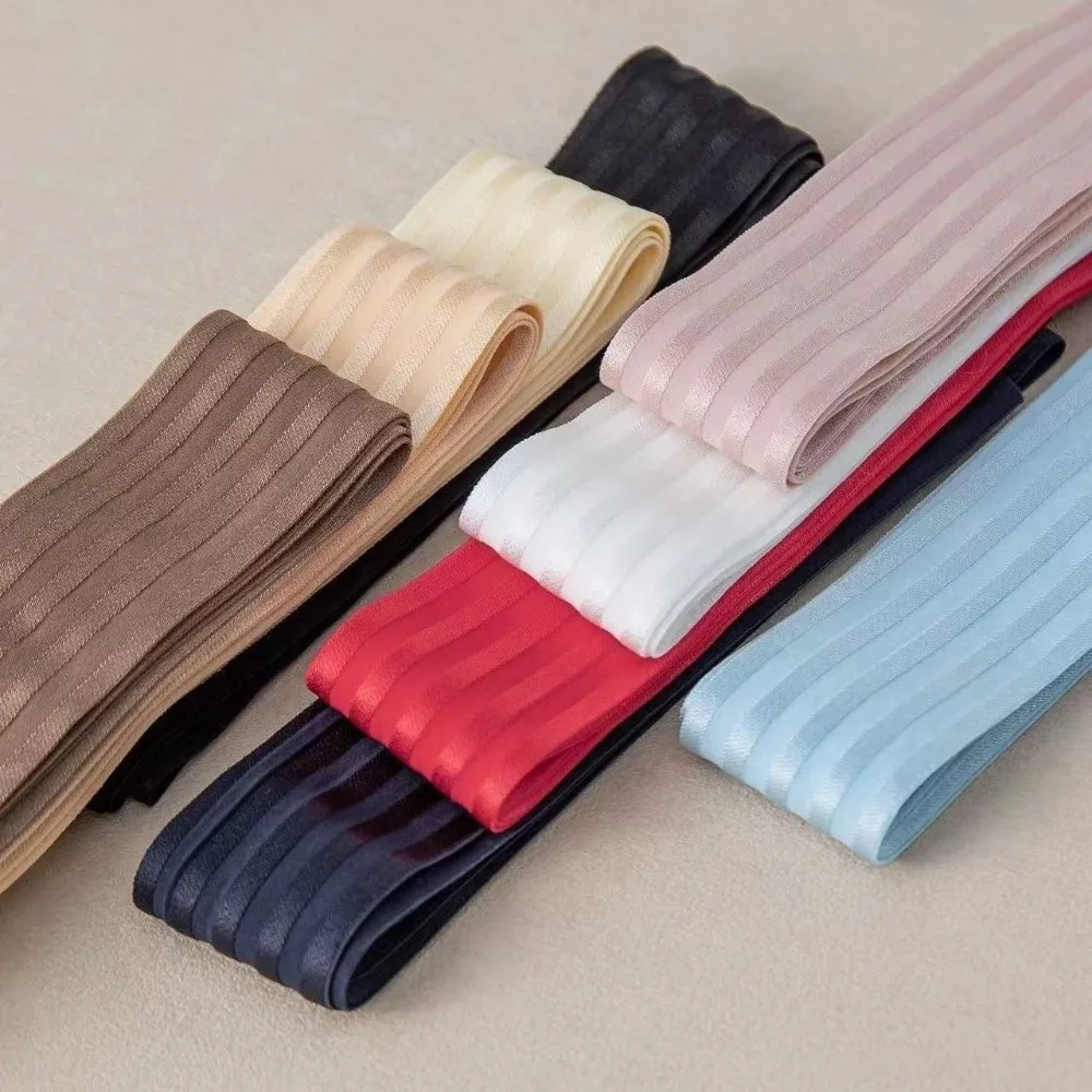 50mm Width Elastic Webbing Band Rubber Material DIY Craft Grade Wide Elastic Band Stretch Fabric Ribbon Type Stretch Ribbon