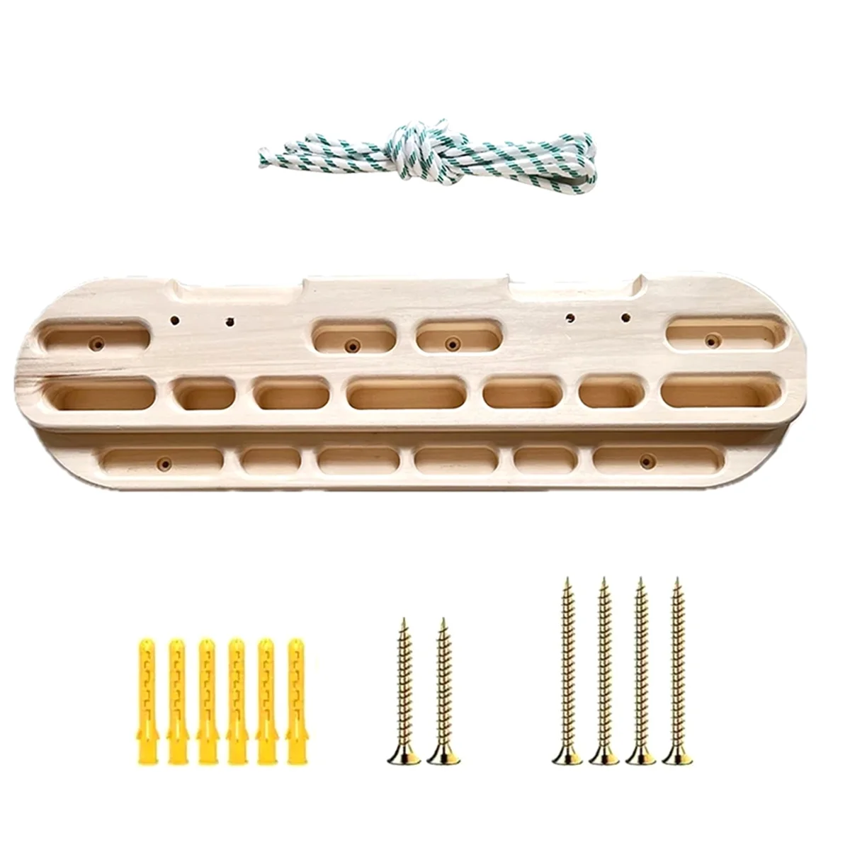 

Climbing Fingerboard Strength Rock Board Portable Pull-Up Rock Climbing Hangboard Grip Strengthener Forearm Exerciser