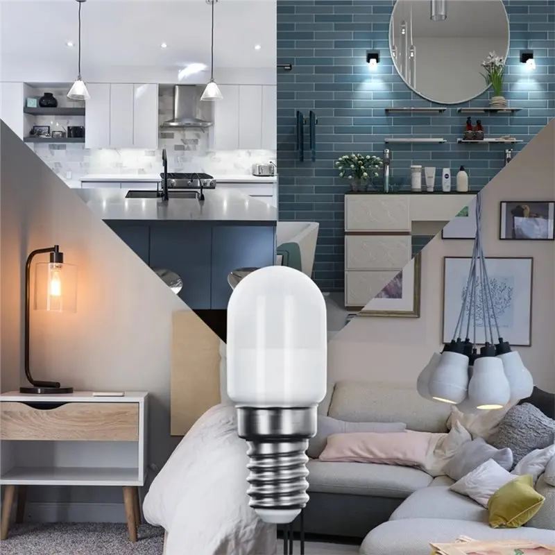 Oferta de ABDJ-5Pcs lámpara de dormitorio Mini Led 3000K/6000K E14 bombilla de repuesto