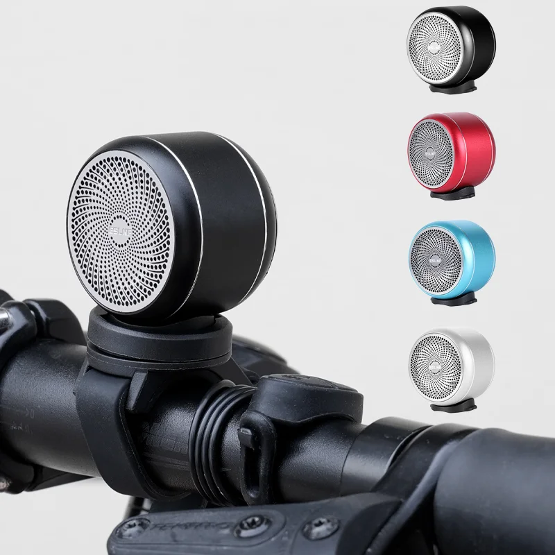 

ESLNF Bike Portable Mini Speaker Bicycle Wireless Portable Good Sound Quality Speaker Mini Metal Wireless Bass Sound