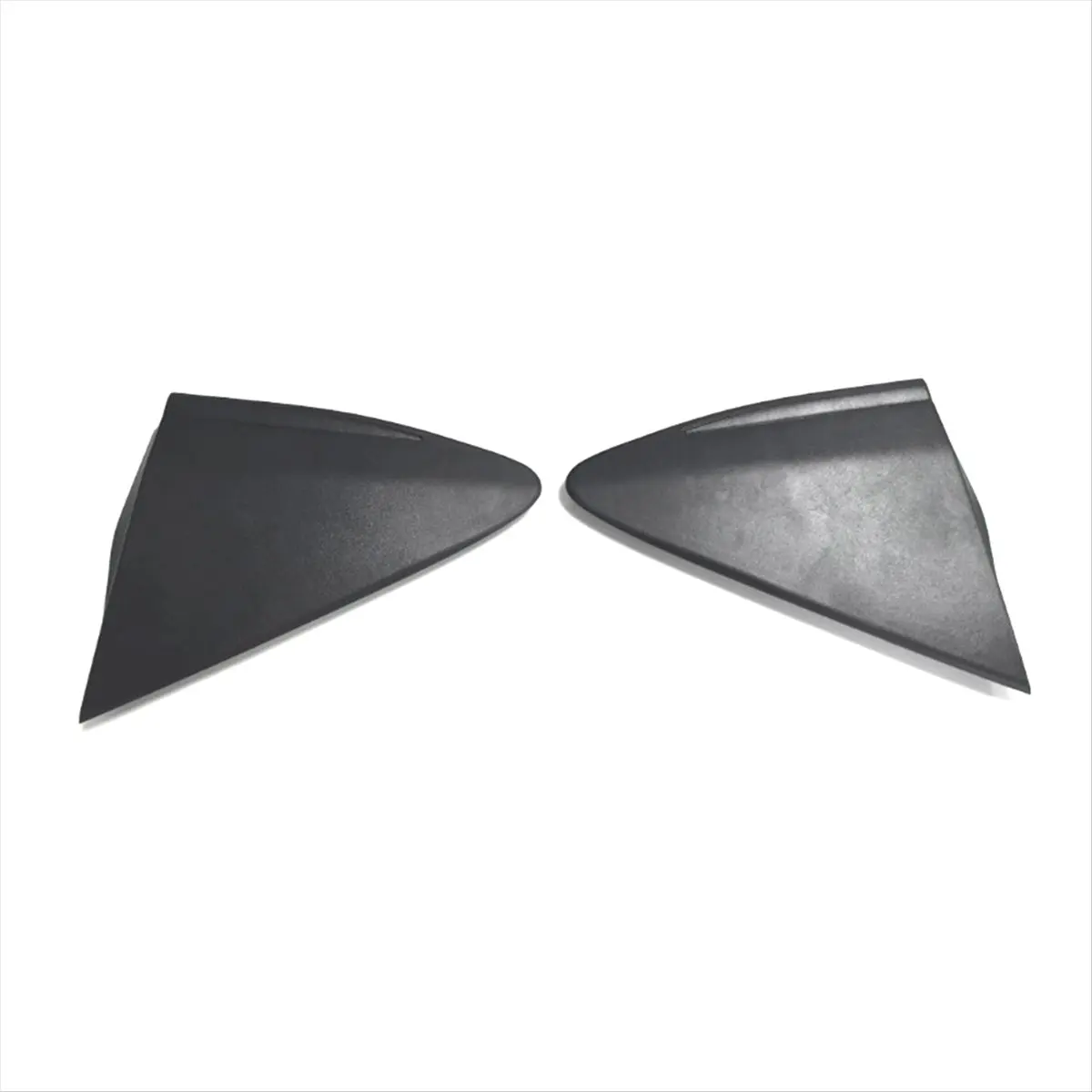 11-Rearview Mirror Triangle Cover Mirror Pillar Trim Molding for Toyota for Toyota Yaris 2015-17 LE Replacement