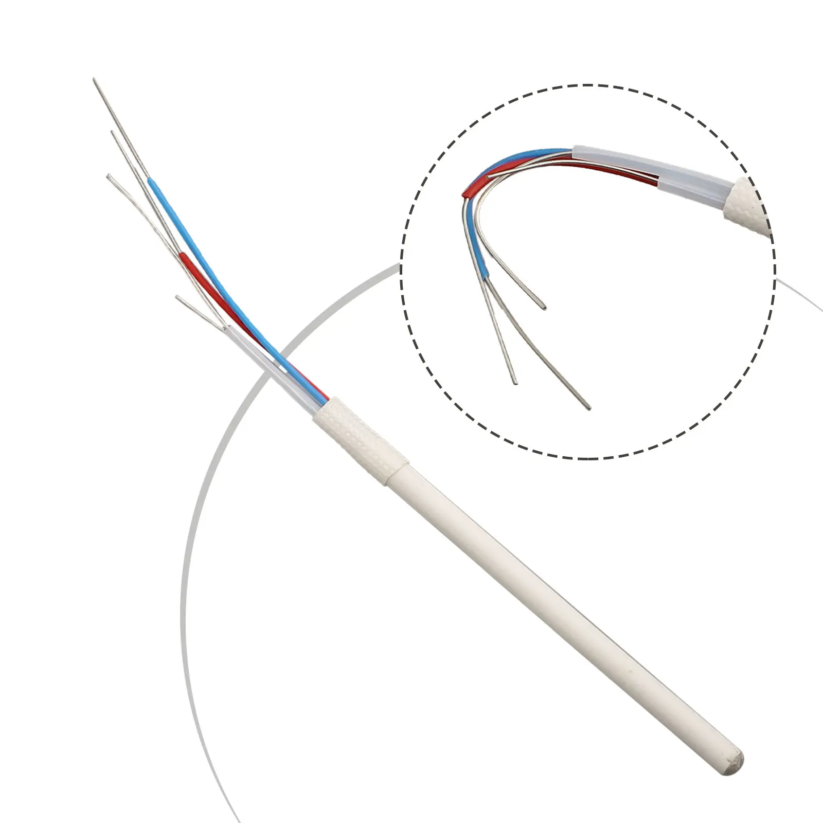 

968D 50W Ceramic Heater Soldering 9cm A1322 Core Element For 936A Four-core Heating Iron 24V 952A Wire 952B 952D