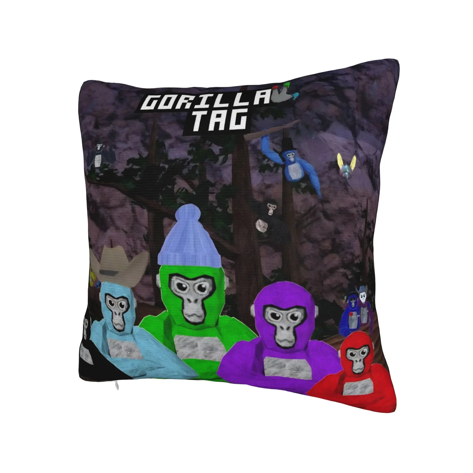 G-Gorilla Tags Games Pillow Cover Merchandise Printed Cushion Cover Decor  Pillow Case Cover Seater Multiple Sizes
