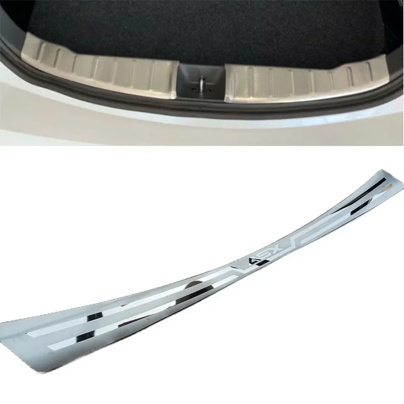 Car Styling For Mitsubishi ASX RVR 2019 2020 2021 2022  Stainless Steel Scuff Plate Door Sill Rear Bumper Protector asx1