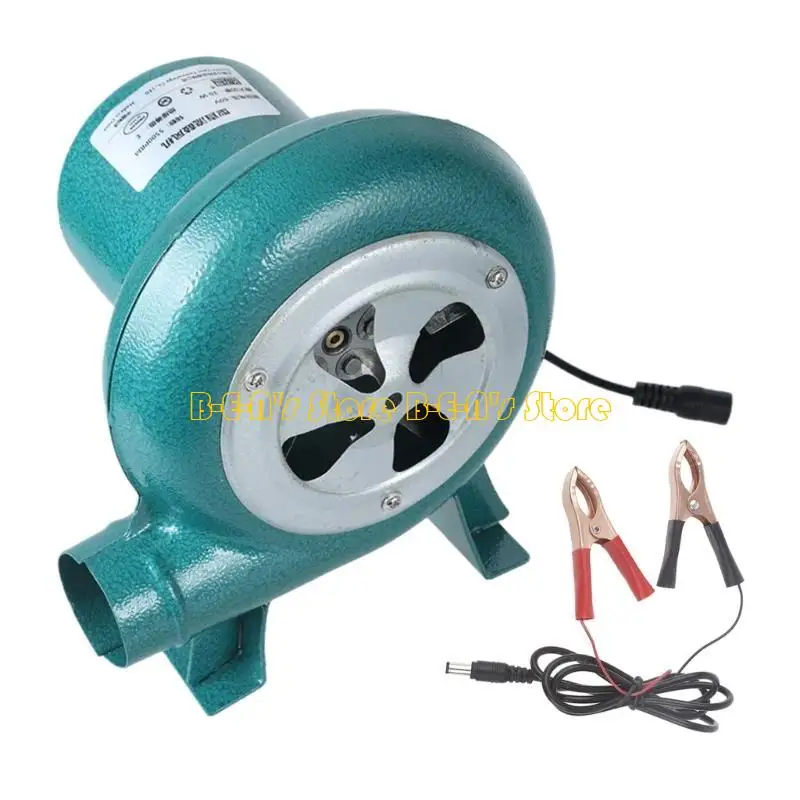Y1AD BBQ AIR Blower 12V محمولة خفيفة الوزن مروحة الشواء في الهواء الطلق في الهواء الطلق التخييم التخييم الإكسسوارات الأداة #2