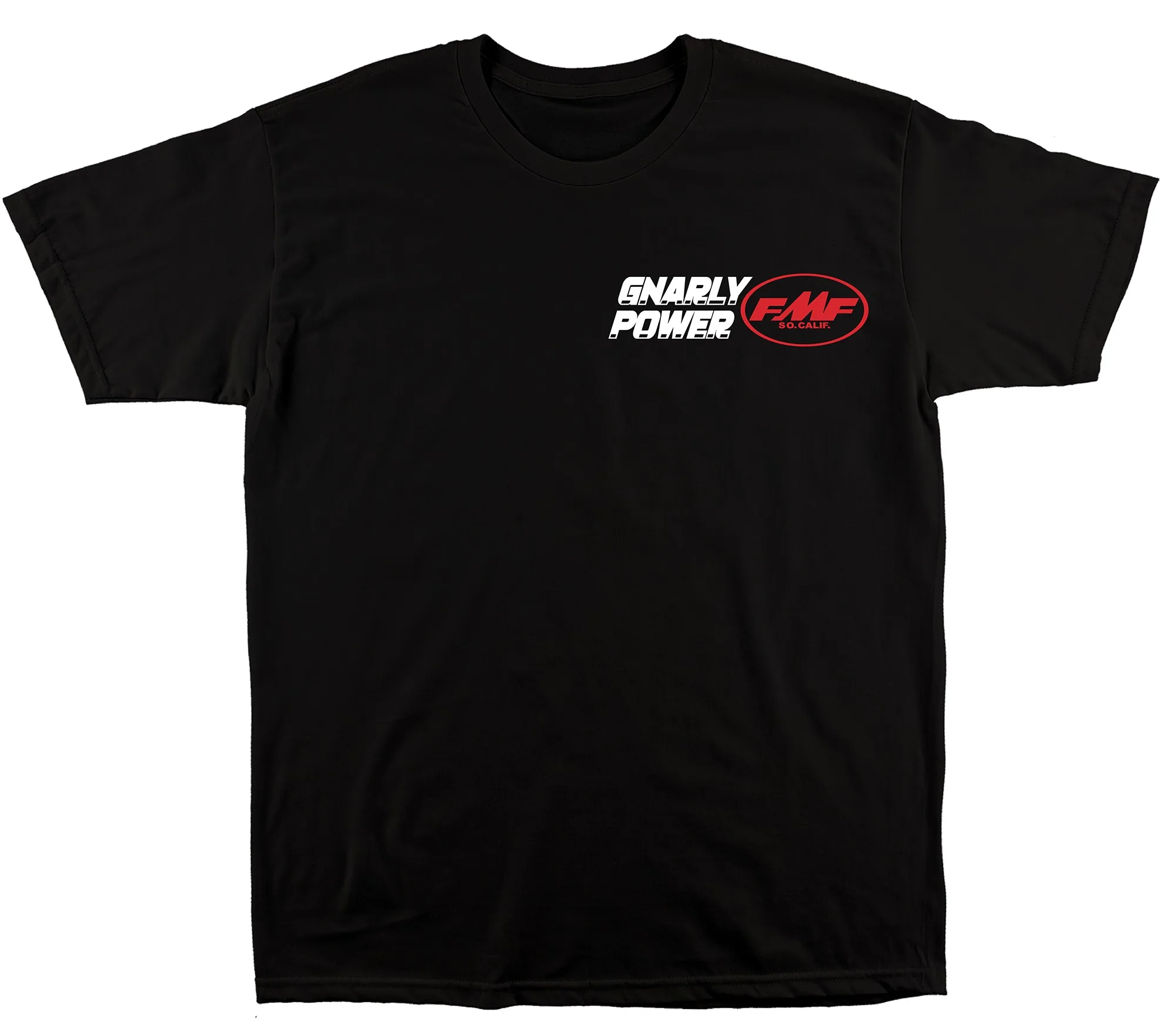 GNARLY POWER FMF Racing Off Road Motorcycle Exhaust Brand Graphic T-Shirt Cotton Men Women Streetwear Tee