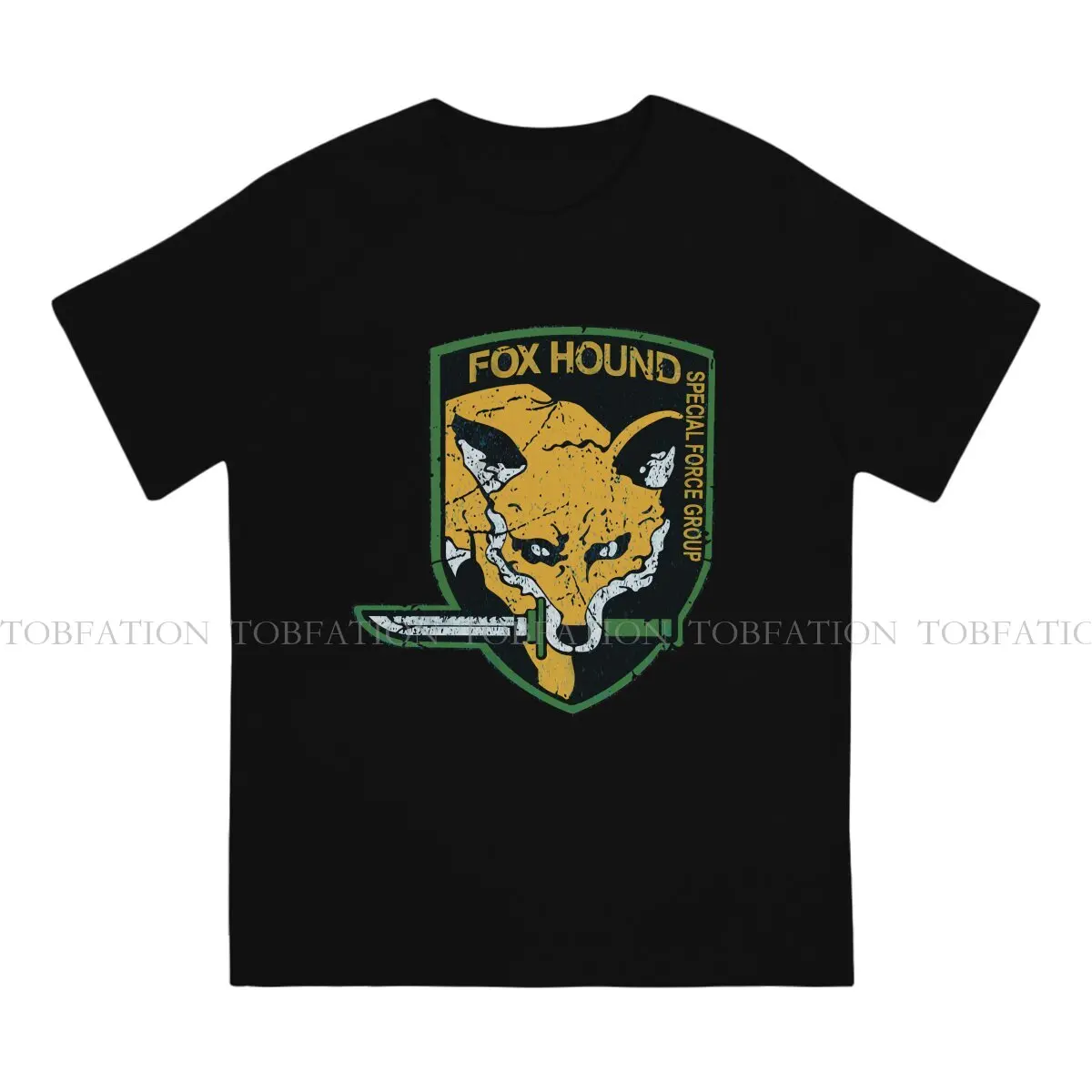 Fox Hound Special TShirt Metal Gear Solid Game 100% Cotton Creative Graphic  T Shirt Stuff Hot Sale