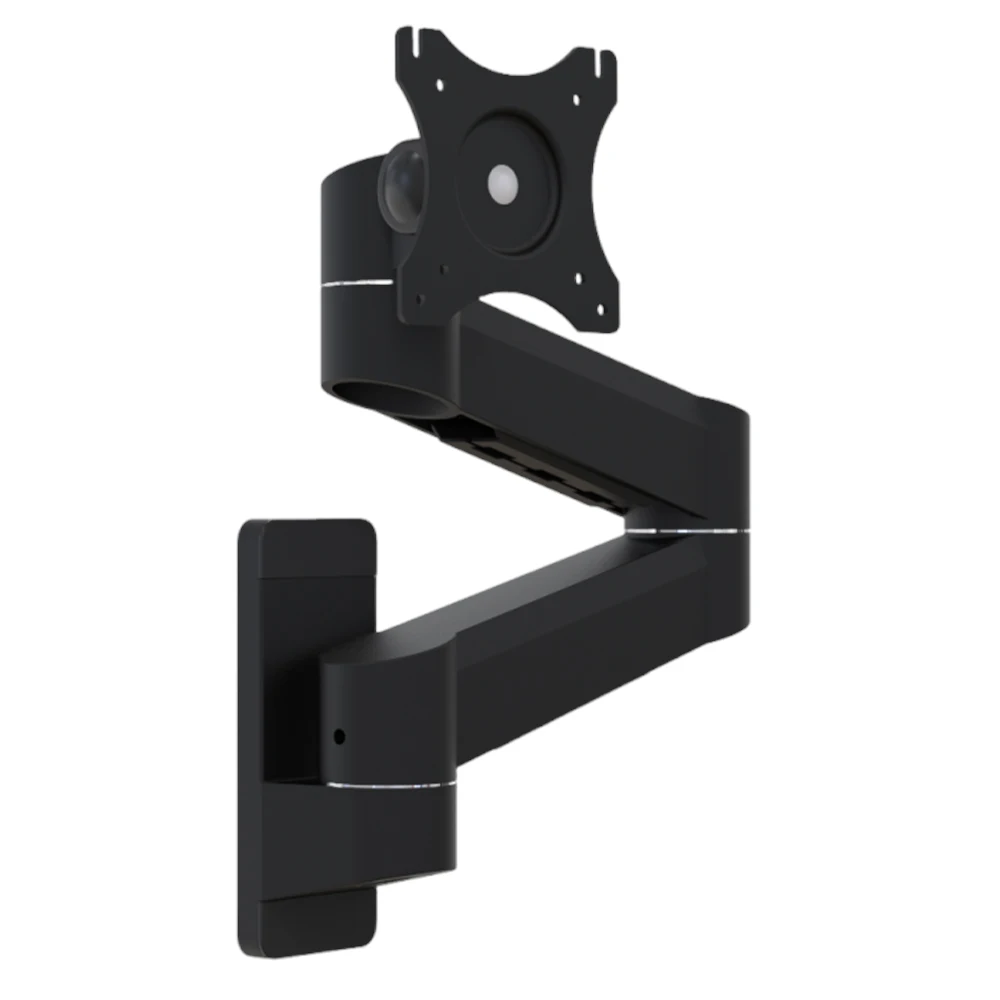 32-Inch flexible rotating advertising screen for horizontal and vertical screen switching workshop monitor arm