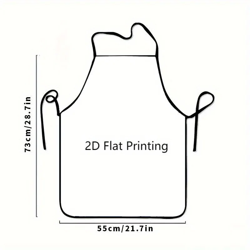 1 sztuka fartucha kuchennego z filmu Ratatouille z Remy i Linguini, idealny do rękodzieła, pieczenia, malowania, pracy w kuchni i sprzątania domu, akcesoria kuchenne