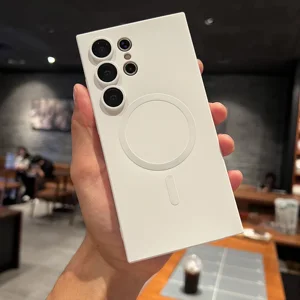 Casing Magnet Magsafe Mewah untuk Samsung Galaxy S25 S24 S23 S22 Ultra Plus S21 S20 Catatan FE 20 A35 A55 A05 A15 Penutup TPU Lembut 12 penjualan terbaik samsung z flip4 - №