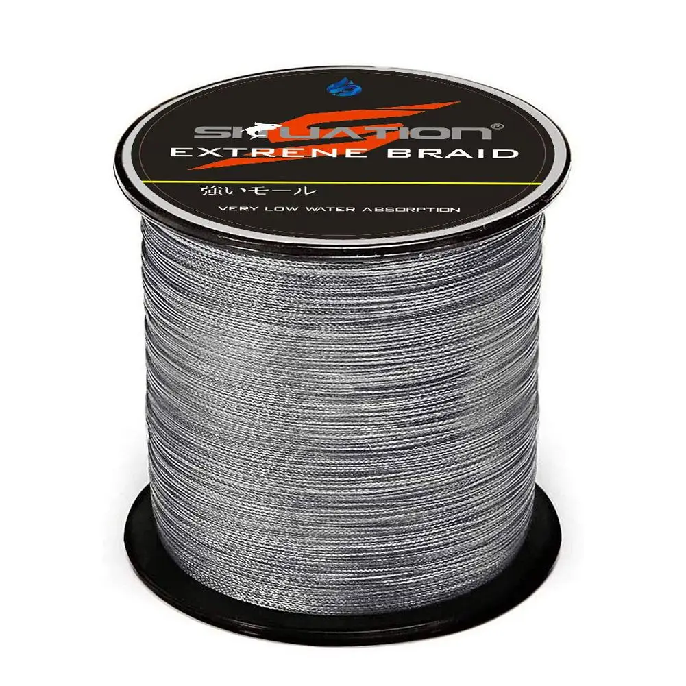 

500m PE Fishing Line 4 Strands Abrasion-resistant Braided Line Fishing Tackle Tools For Saltwater Freshwater