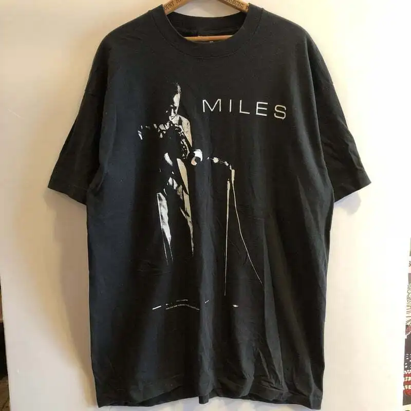 Miles Davis Shirt, Miles Davis Black T-shirt 100% Cotton Unisex S-5XL VM8263