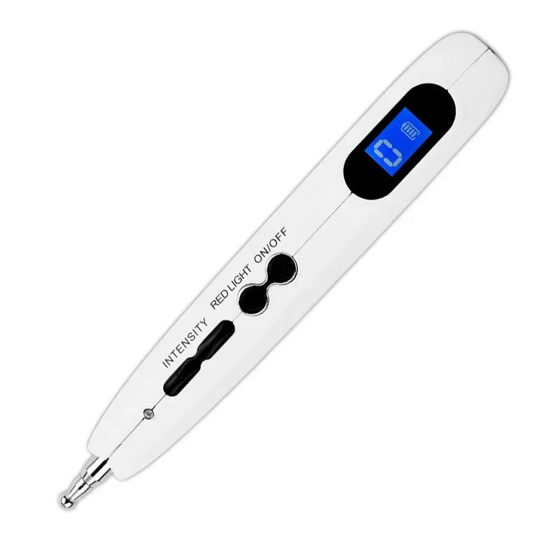 Leawell Meridian Massage Pen Electronic Acupuncture Pen Rechargeable Pulses Laser Acupoint Massager Pain Relief Massage Tools