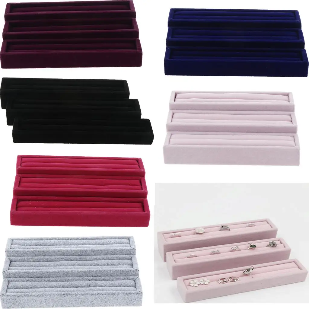 

Набор из трех предметов для хранения и презентации вашей витрины.