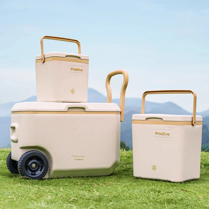 Outdoor Camping Eisbox Kühler kleiner Kühlschrank Thermokühler Camping Kühlschrank Auto Eiskübel kalten halten tragbare Kühlbox 14/38L