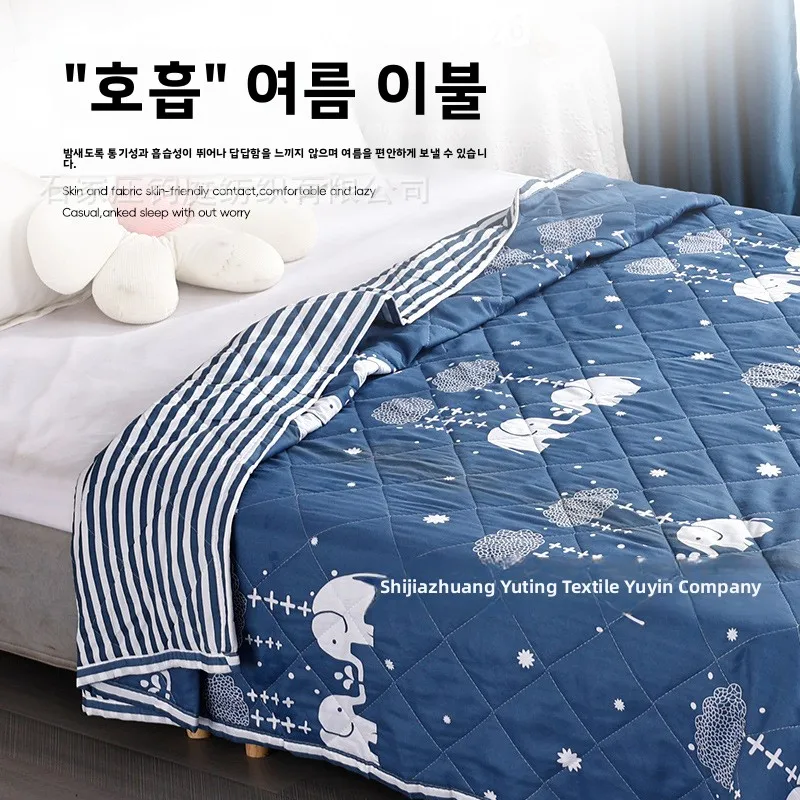 

Lightweight All Duvet Comforter Washable Season Soft Down Bedding Bamboo Machine Fiber Insert Hypoallergenic Warm Alternative