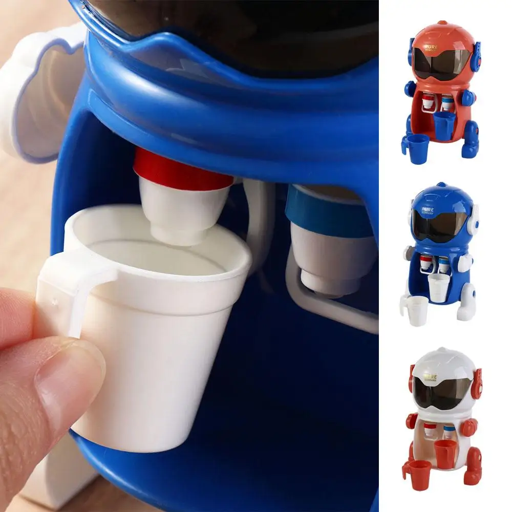 

Cartoon Mini Water Dispenser Toy Safe Learning Kids Water Drinking Toy with Cups Kitchen Toy Milk Drinking Fountain Machine