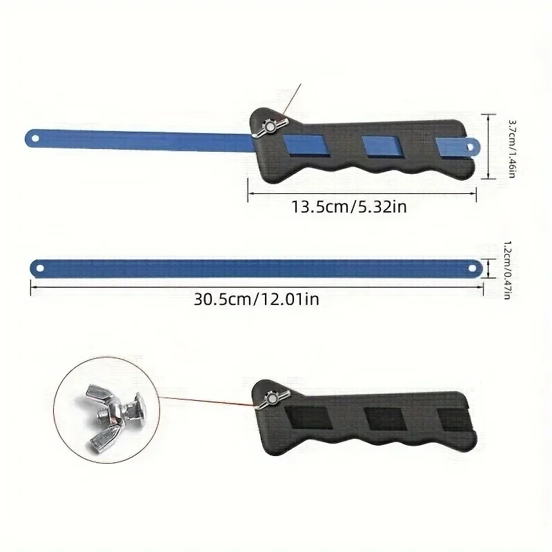 Lightweight Plastic Handle Mini Hand Saw Multifunctional Cutting Tool For Wood PVC Pipe Garden Trimming